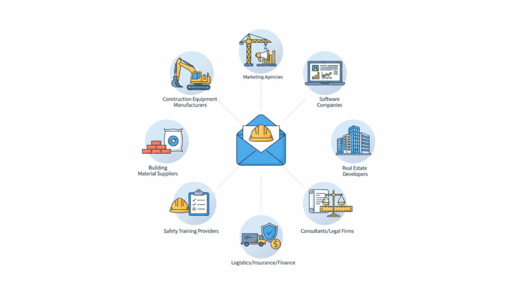 Which Businesses Benefit from a Construction Email List