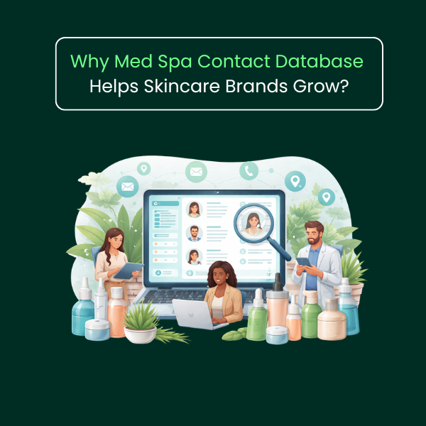 Why Med Spa Contact Database Helps Skincare Brands Grow - Feature
