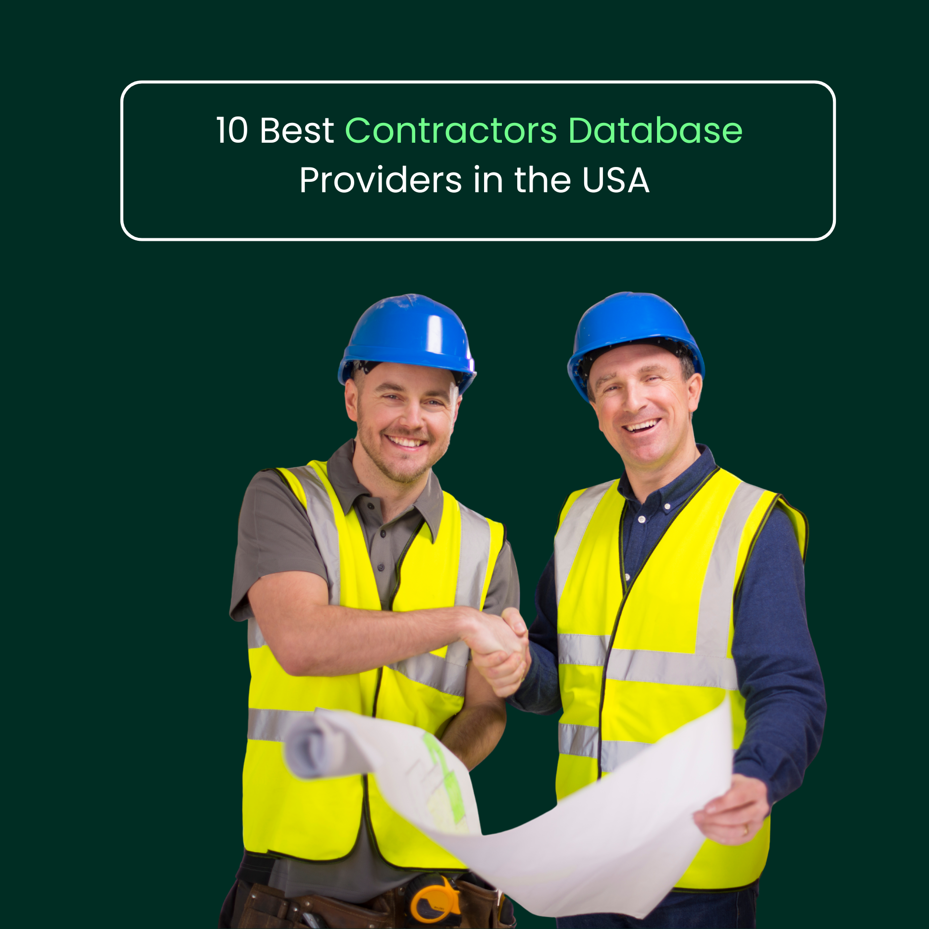 10 Best Contractors Database Providers in the USA