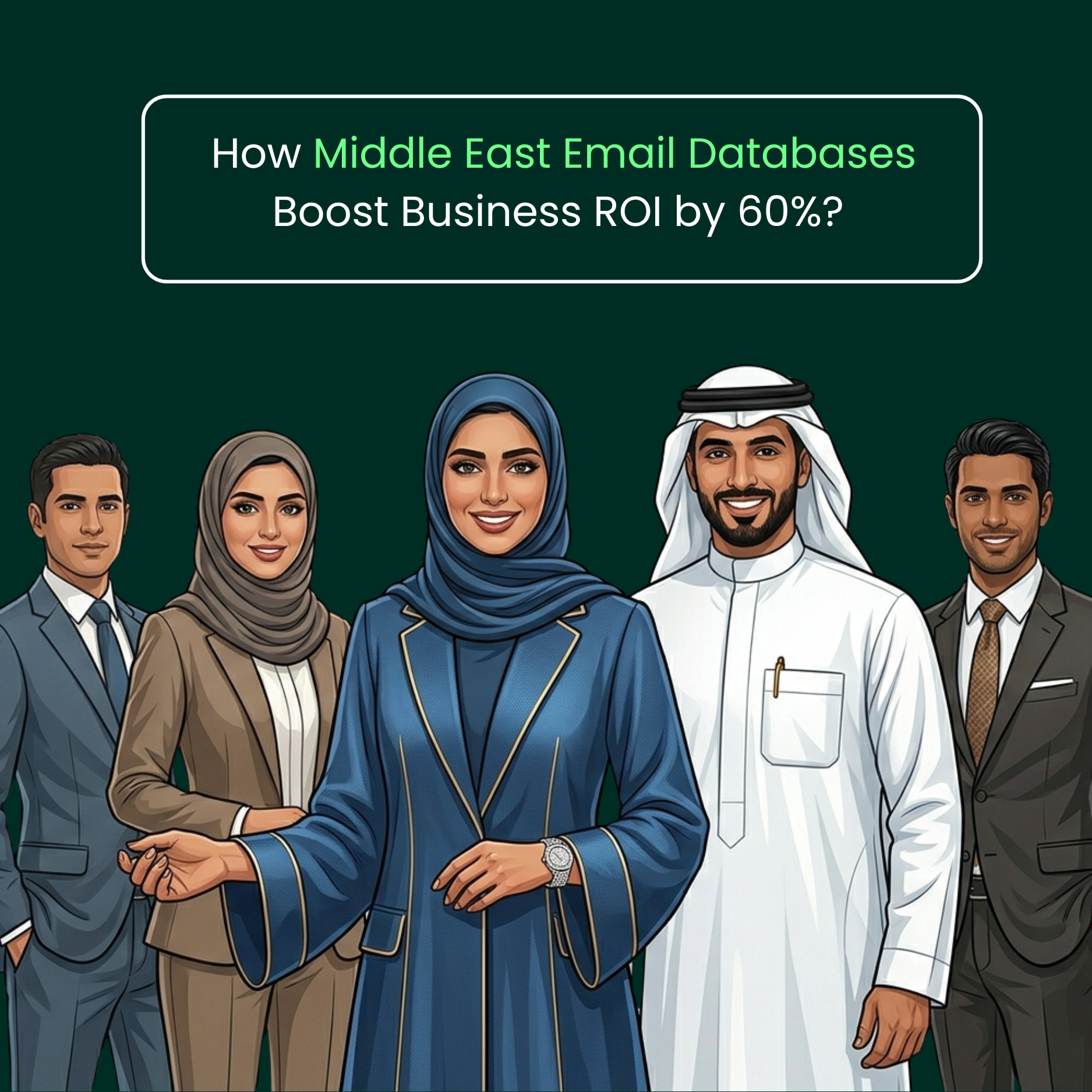 How Middle East Email Databases Boost Business ROI by 60%?