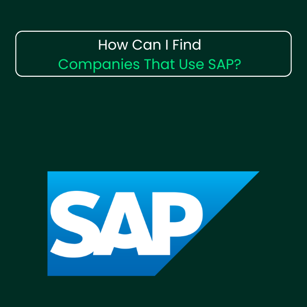 Modern enterprise technology visualization representing companies that use SAP, business intelligence, ERP systems, and verified decision-maker contact data for B2B marketing.
