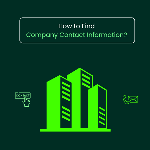 How to Find Company Contact Information 