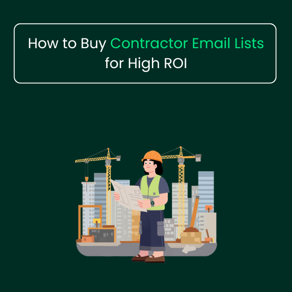 Buy Contractor Email Lists